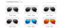 KINGSEVEN-gafas de sol de aluminio para hombre y mujer, lentes polarizadas con montura de piloto, espejo antideslumbrante, para pesca, 7929 - details 1