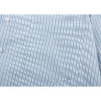 AMI High Version Camisa clásica a rayas con bordado de corazón pequeño para hombre, camisa informal multiusos para parejas - details 10