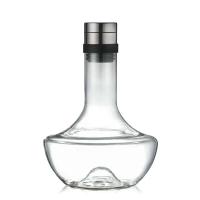 Botella grande súper clásica con tapón rápido, 1000ml, hecha a mano, cristal, vino tinto, separador de brandy, bar en casa, botella de vino, tarro - details 3