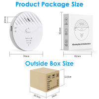 Sensor de Vibración para Ventanas y Puertas Inteligentes Sectyme Tuya WiFi 130dB Alarma de Seguridad para el Hogar Detector de Alarma de Ruptura de Vidrio - details 9