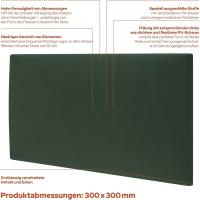 30 x 60 cm, Juego de 8 Piezas, Cabecero para Cama, Salón, Pared Decorativa, Tapizado Decoración 3D Moderna para Dormitorio, Insonorizante, Cojines Acústicos de Pared, Verde - details 11