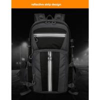 Mochila Trekking 50L Impermeable Multiusos - Para Senderismo, Emergencia, Escalada y Viajes |   Sistema Antidesgarro, Compartimento Portátil Seguro |   Mochila Táctica Outdoor Premium - details 10
