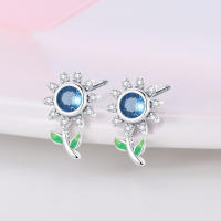 Pendientes de plata de ley 925 para mujer, aretes con forma de libélula y pájaro, joyería fina para boda, novedad - details 43