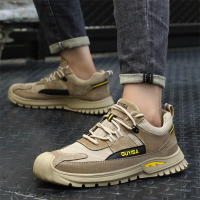 Zapatos de seguridad ANTIPERFORACIONES para hombre, zapatillas de trabajo transpirables con punta de acero, antideslizantes - details 15