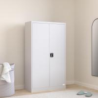 Armario de Archivado de Metal para Oficina 6 Cajones, Barra, Puertas Bloqueables, Acero de Calidad, Mueble de Oficina, Candado de Seguridad, Estanterías Metálicas 180x80x40cm Gris - details 9
