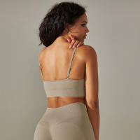 Nessaj-Sujetador deportivo sin costuras para mujer, camisola de yoga, top de fitness para correr y gimnasio - details 8