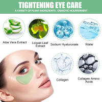 60 unidades de mascarilla de colágeno para ojos de Aloe Vera para reducir las ojeras y las bolsas de los ojos, parche hidratante para los ojos, productos para el cuidado de la piel - details 8