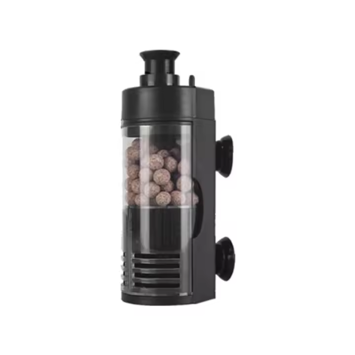 Filtro interno silencioso para acuario, ventosa tipo neumático, taburete para peces, colector de filtro, bomba de circulación de agua de plástico - 1
