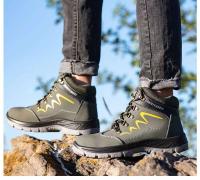 Botas con punta de acero para hombre, zapatos de trabajo indestructibles a prueba de taladros y golpes, botas de seguridad de invierno - details 11