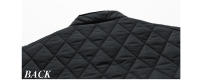 Chaquetas bomber de cuello alto para hombre, camisetas cálidas acolchadas de algodón, rompedores retro, chaqueta artesanal, moda de otoño e invierno - details 15