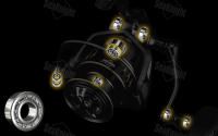 Carrete de Pesca Archer2 de SeaKnight 5.2:1 4.9:1 Max Drag Power Aluminio 28lbs Alarma de Peces - details 5