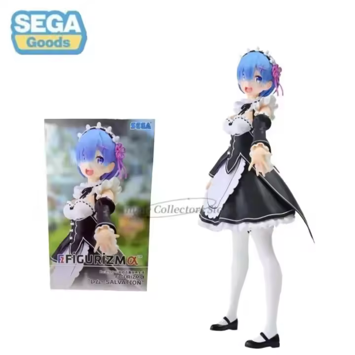 SEGA Original FIGURIZM(FZ)Re: Zero Starting Life in Another World Rem Anime figura juguetes para modelo adornos regalo para niños - 1
