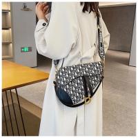 Bolso Bandolera Estampado Con Letras Para Mujer, Bolso Cruzado Informal, Bolso De Hombro Ancho Cómodo - details 3
