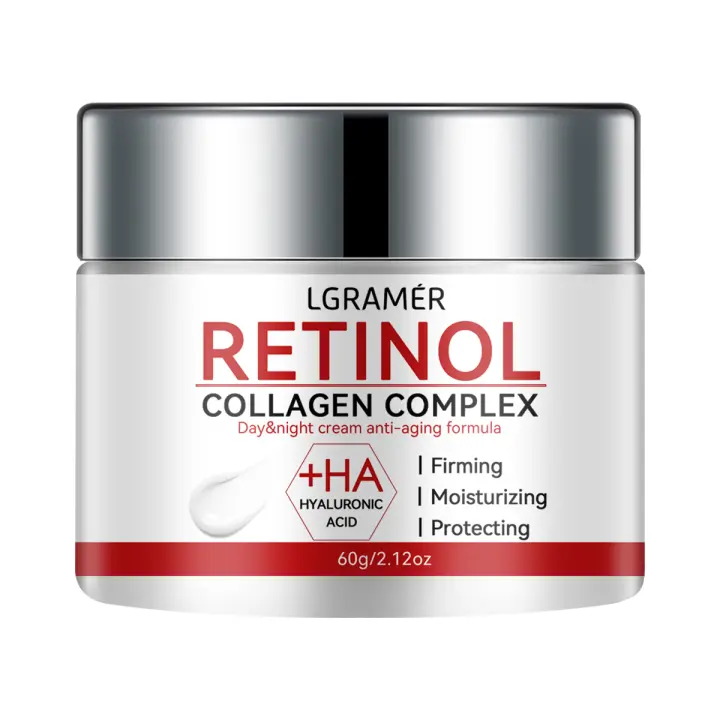Crema reafirmante de Retinol, crema facial de colágeno para arrugas suaves, crema hidratante para blanquear, productos nutritivos para iluminar la piel - 1