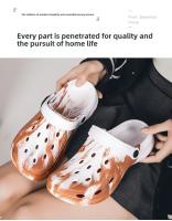 Sandalias de Moda para Pareja de Verano Zapatillas de Playa y Hogar Impermeables con Suela Suave para Hombres - details 3
