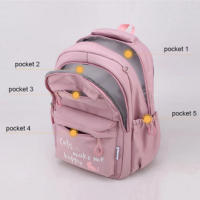 Mochila de escuela para niñas, mochila para niños, niño, adolescente, mochila de clase femenina, mochila primaria para mujeres, - details 10