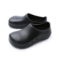 Abnkarwin Zapatos de Chef con Punta de Acero, Resistentes al Desgaste, Antideslizantes y a Prueba de Aceite Calzado de Trabajo para Hombres en Primavera/Verano - details 1