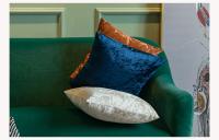 Funda de Cojín de Franela Gruesa Colores Puros, Cálido y Acogedor Ideal para Sofá, Mueble de Sillón - details 9