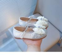 Zapatos de vestir para niñas, zapatos planos Mary Jane con lazo de diamantes de imitación, zapatos planos de princesa elegantes y dulces para la escuela, primavera y otoño, 2025 - details 5