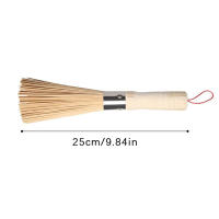 Cepillo De Limpieza Para Wok Y Cocina Con Mango Largo Hecho De Bambú Natural Herramienta De Cocina Para Hogar Y Restaurante - details 12