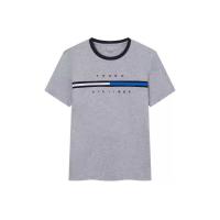 Camiseta de manga corta, camiseta de moda y ocio para hombres, nueva sudadera básica de algodón puro en verano (regalo 1 Uds.) - details 14
