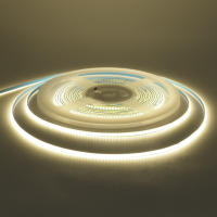 GAHADA Tira LED Ultra Delgada de COB 12V 24V 384Led/m Luces LED Flexibles para Decoración de Dormitorio Iluminación y Decoración - details 7