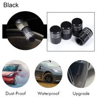 Estuche de 4 tapas de válvulas de neumáticos para Tesla Modelo 3 Y X S Accesorios Aleación de aluminio - details 2