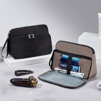 Neceser de doble capa para hombre, separación en seco y húmedo, organizador de artículos de tocador de viaje de gran capacidad, bolsa de lavado impermeable - details 2