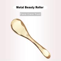 Anti-Aging Dolphin Facial Roller Single-Head Metal Guasha Tool for Eye and Skin Relaxation Body Massage Stick - details 2