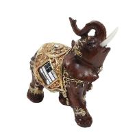 Estatua dorada de la suerte, estatuilla de riqueza, regalo, decoración del hogar, escultura de elefante Feng Shui - details 38