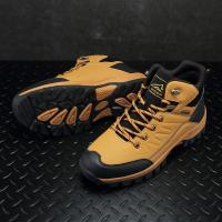Zapatos de senderismo populares para hombre, zapatillas de cuero para exteriores, botas de montaña, calzado de escalada, trotar, Trekking - details 8