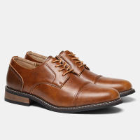 Zapatos casuales de negocios, tendencia retro, zapatos de cuero de gran tamaño. - details 13