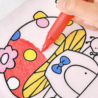 Juego de bolsas de tela para niños, 20 unidades, no tejidas, para pintar y 20 lápices de colores para cumpleaños infantil - details 5