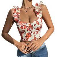 Top Corto Elegante para Mujer Ajuste Perfecto con Hombros Descubiertos - details 0
