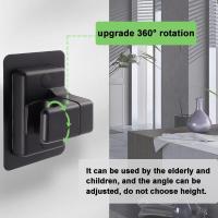Soporte de ducha 360 ° Plástico de grado ABS, fuerte adherencia y fuerte adherencia cuando se expone al agua. - details 2