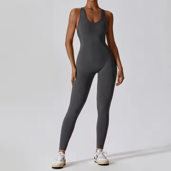 Gimnasio de yoga para mujer, ropa deportiva para correr, entrenamiento, bicicleta, conjunto de gimnasio - 1