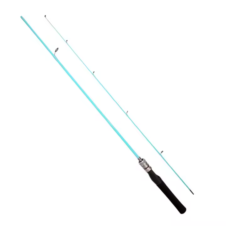 Caña de pescar de fibra de carbono, diseño ergonómico, cómoda de sujetar, adecuada para vacaciones de pescador, buen regalo - 1