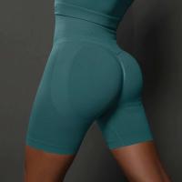 Yoga mujeres sin costuras gimnasio entrenamiento cintura alta Push Up Fiess deportes ciclismo pantalones cortos - details 25