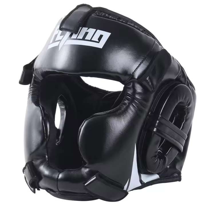 Casco de boxeo Muay Thai MMA para niños y adultos, equipo de entrenamiento con máscara de Taekwondo, artes marciales, Sparring, Protector de cabeza, nuevo - 1