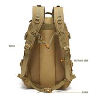 Mochila reflectante táctica de 40L, mochila de camuflaje Molle para exteriores, bolsa de asalto, senderismo, Camping, caza, viaje, montar - details 13