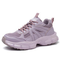 Zapatos Deportivos informales para mujer, zapatillas de deporte a la moda con cordones,Calzado de seguridad - details 9