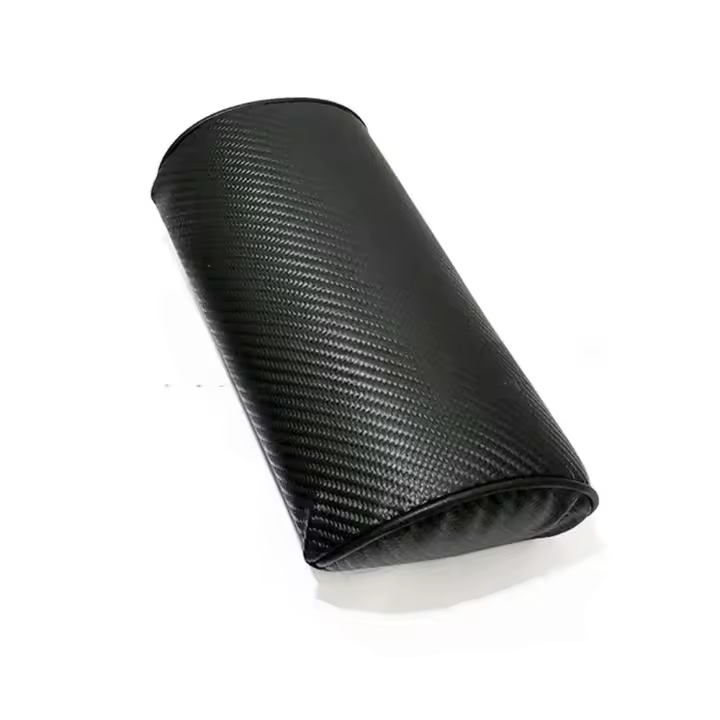 Almohada VIE de algodón con memoria para protección de cabeza y cuello de coche, accesorios de almohada de medio tubo para interiores - 1