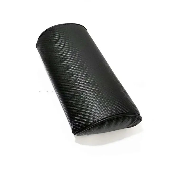 Almohada VIE de algodón con memoria para protección de cabeza y cuello de coche, accesorios de almohada de medio tubo para interiores - 1