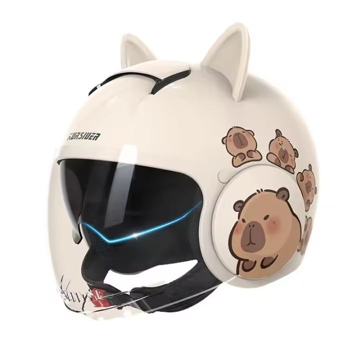 Cascos de moto mujer aire libre coche electrico seguro Equipo Protector hombre - 1