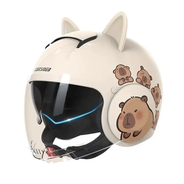 Cascos de moto mujer aire libre coche electrico seguro Equipo Protector hombre - 1