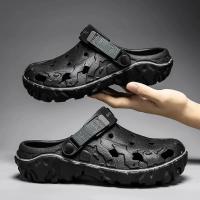 Zapatillas de Verano de Talla Grande para Hombre Zapatos Informales a la Moda para Jardín al Aire Libre Zapatos de Agua Cómodos para el Hogar - details 1