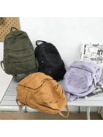 Mochila de Lona Vintage para Mujer Nueva Moda Escolar Bolsa de Laptop para Viajes - details 0