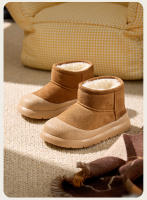 Botas de nieve niños antideslizante impermeable niñas al aire libre engrosado zapatos de algodón grandes - details 11