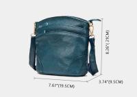 Bolsos de mensajero de cuero genuino para mujer, bolso de hombro cruzado de cuero de vaca, bolsos femeninos pequeños, bolso de teléfono de capacidad para niñas - details 4