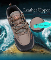 Zapatos de senderismo impermeables para hombre, zapatillas de escalada de montaña, calzado de entrenamiento al aire libre, antideslizante, novedad - details 4